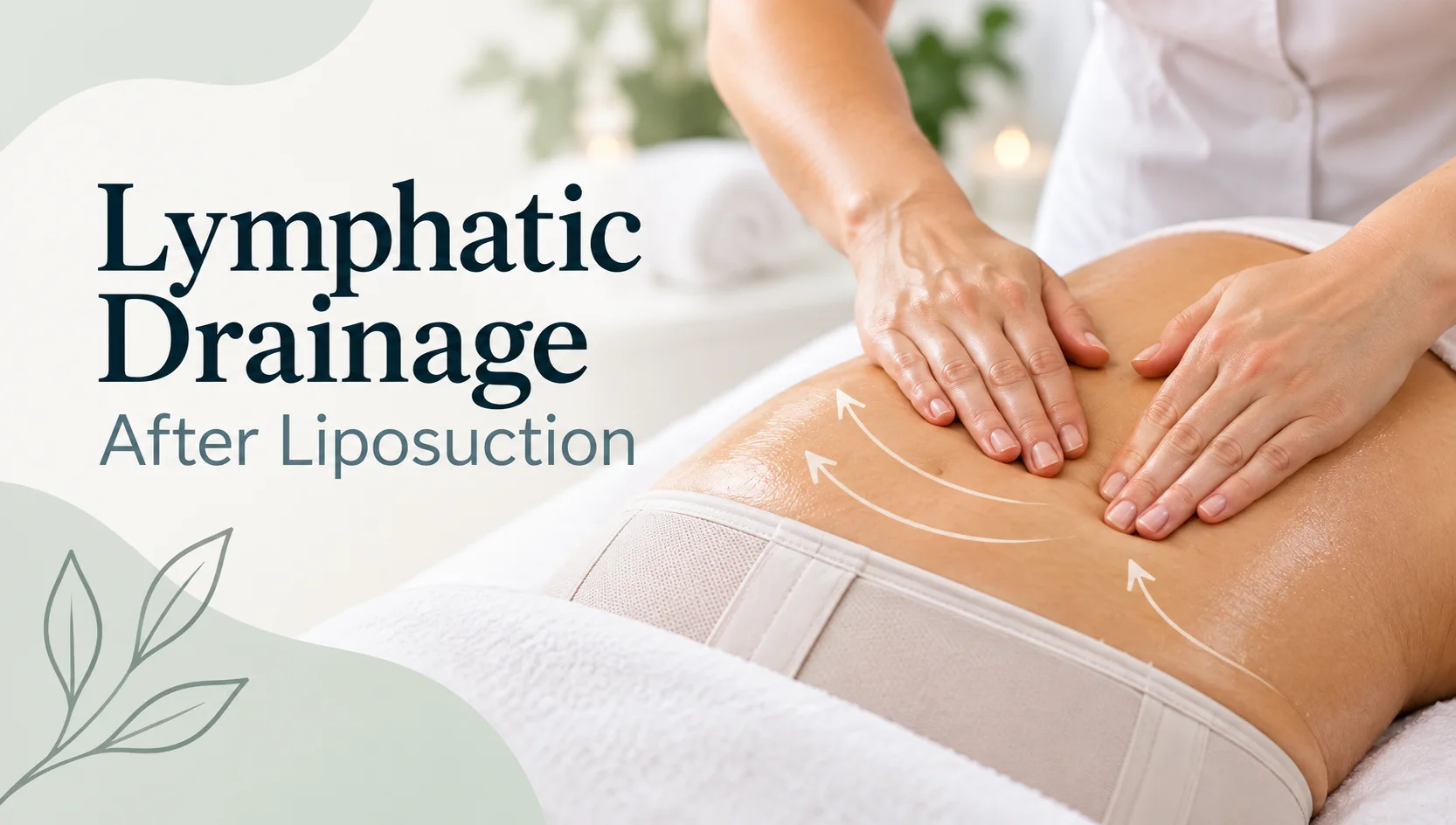 lymphatic drainage massage after liposuction