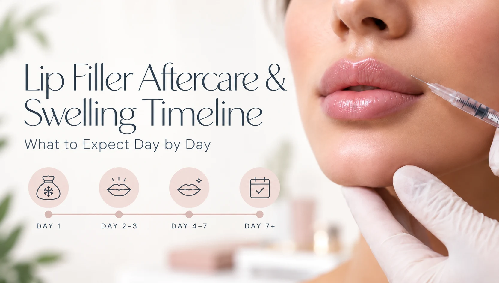 Lip Filler Aftercare & Swelling Timeline: What to Expect Day by Day